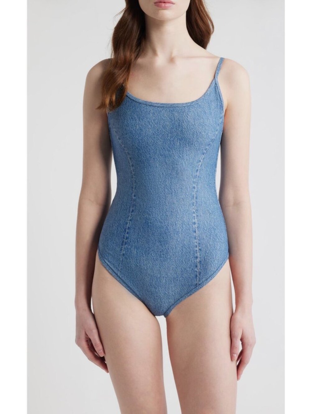 rag & bone rb Miramar blue minet One-Piece Swimsuit Size L
